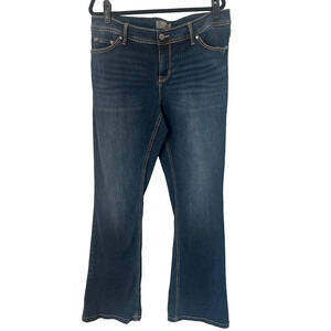 Torrid Luxe Slim Boot Jeans Size 16T Medium Wash High Rise Denim Long Length